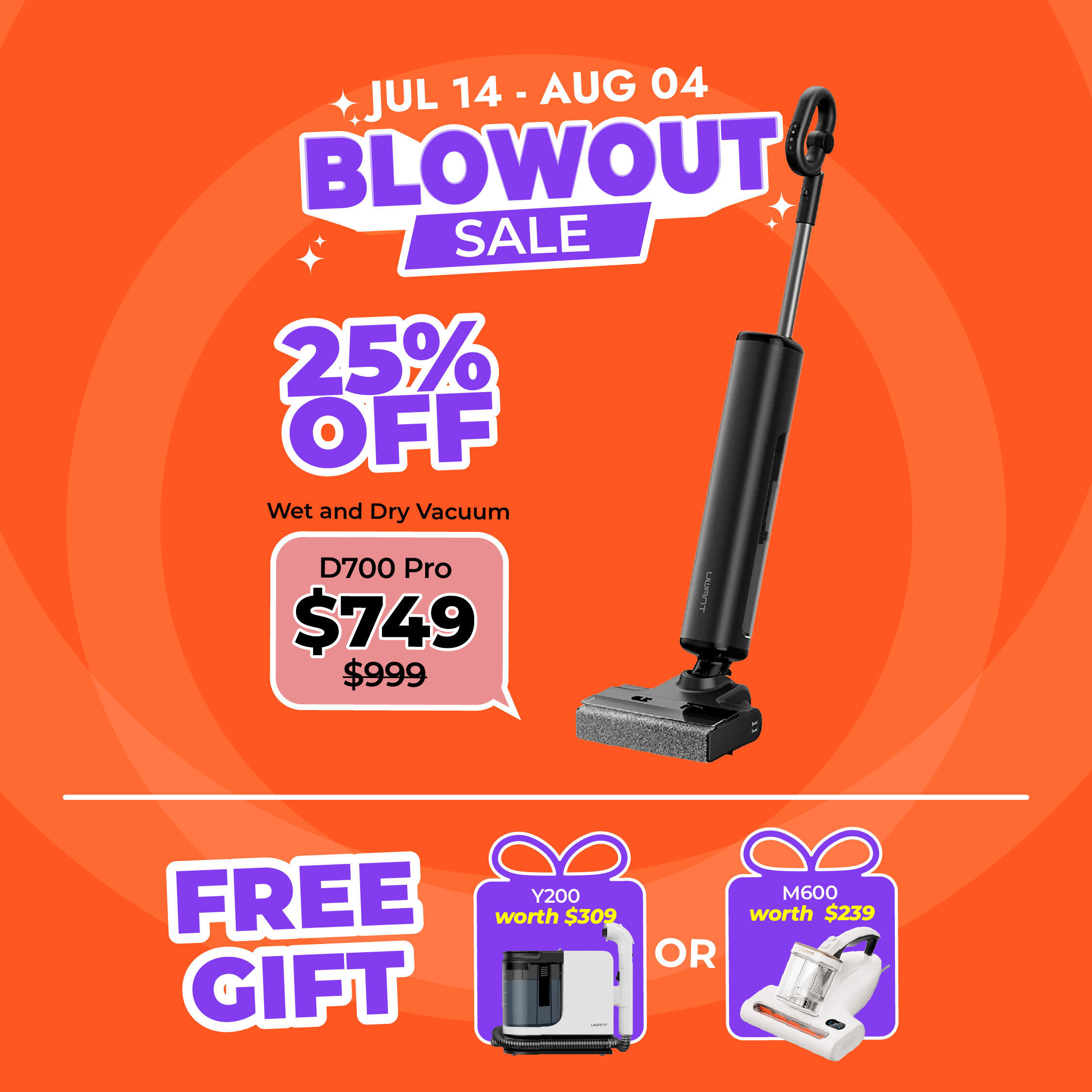 Upright wet and dry vacuum with black canister and detachable cleaning head