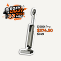 UWANT D500 Pro wet and dry stick vacuum with floor nozzle, gray.