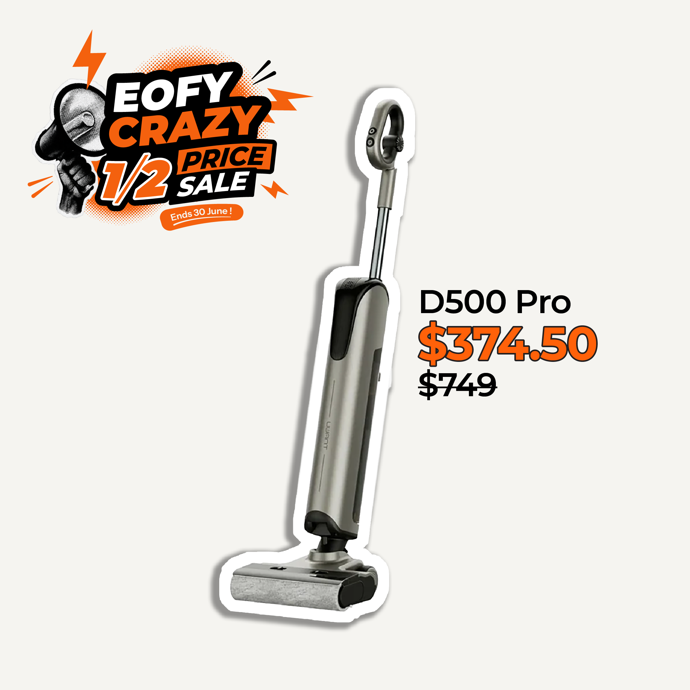 UWANT D500 Pro Wet and Dry Vacuum