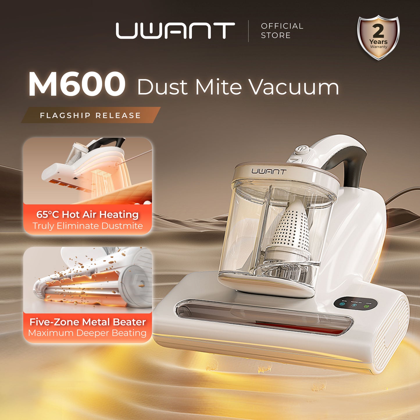 UWANT M600 Dust Mite Vacuum