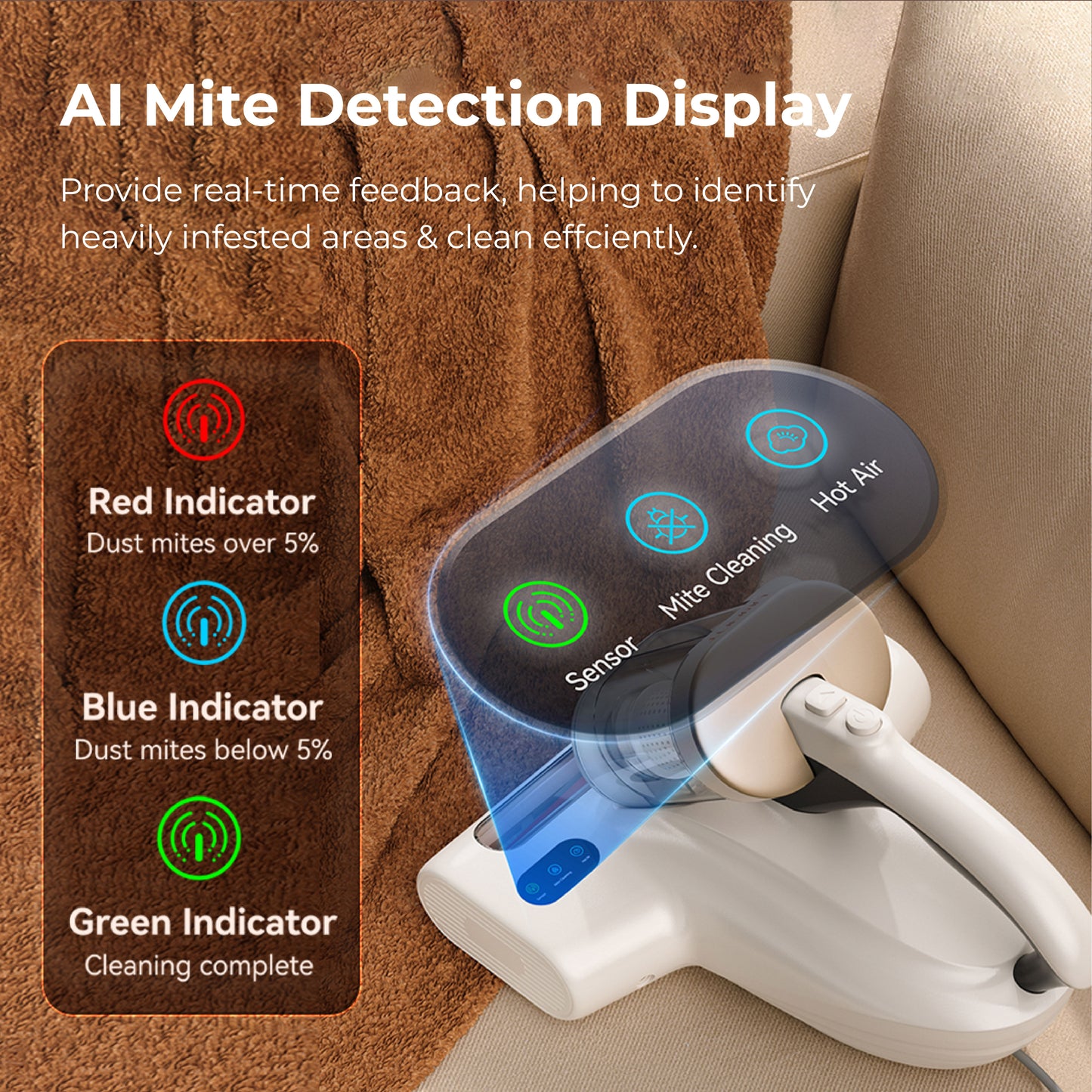 UWANT M600 Dust Mite Vacuum