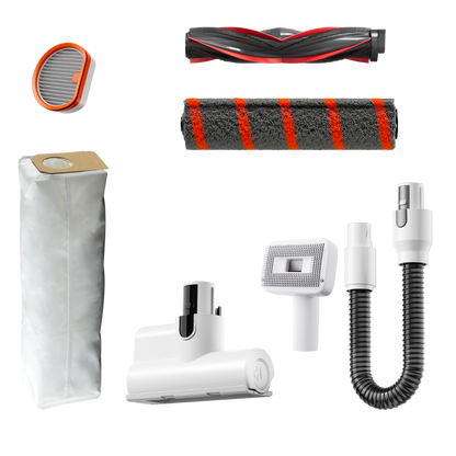 UWANT Stick Vacuum Accessories V500 - Roller Brush, Filter, Dust Mite Head, Pet Grooming Head