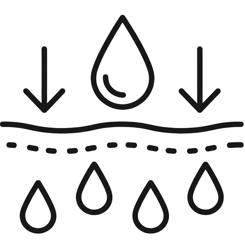 Deep Cleaning Icon - Black Lines