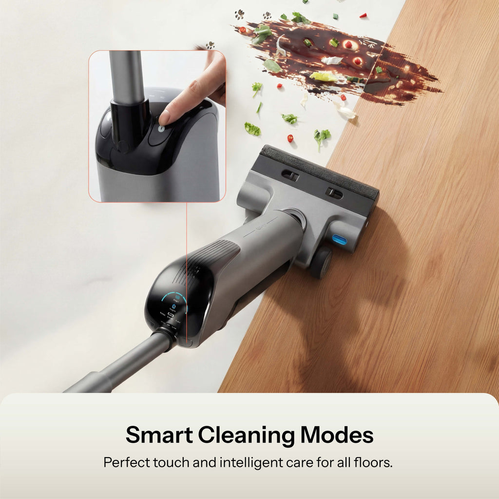 UWANT D500 Pro smart cleaning modes for different floor cleaning needs