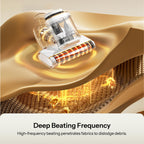 UWANT M700 high frequency beating removes embedded dust mites and debris from mattress