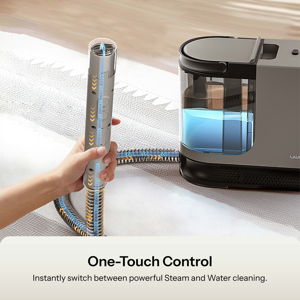 UWANT Y200S one touch control switching between steam and water cleaning modes Australia
